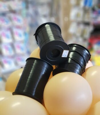 лента за балони цвят черен магазин Нощна Фиеста