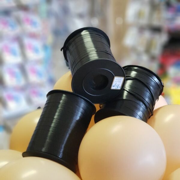 лента за балони цвят черен магазин Нощна Фиеста