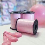 лента за балони цвят розов магазин Нощна Фиеста Кашонът