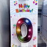 парти свещ за рожден ден магазин Нощна Фиеста Кашонът