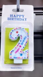 Парти свещ "Happy Birthday" - Image 3