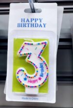 Парти свещ "Happy Birthday" - Image 4