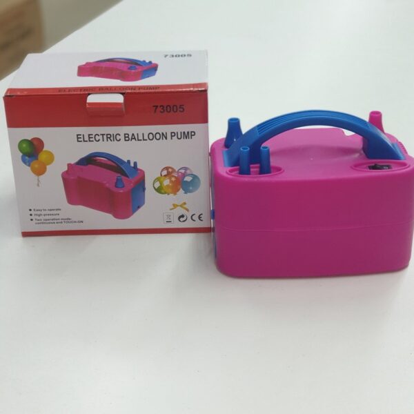 електрическа помпа за балони с една глава магазин Нощна Фиеста Кашонът