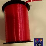 лента за балони -червен цвят магазин Нощна Фиеста