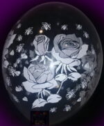 Прозрачни балони с рози