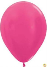 Малки кръгли балони пастел- циклама - Image 2