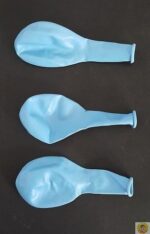 Малки кръгли балони пастел- бебешко синьо - Image 3