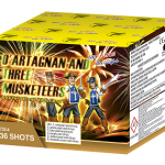 Пиробатерия Д'Артанян и тримата мускетари 36 изстрела