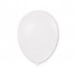 Балони пастел - бяло/26см