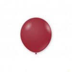 Малки кръгли балони пастел- бордо