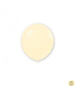 Малки кръгли балони пастел- слонова кост