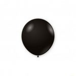 Малки кръгли балони пастел- черен цвят
