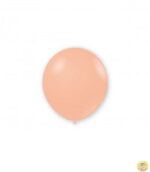 Малки кръгли балони пастел- телесен цвят