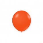 Малки кръгли балони пастел- оранжево