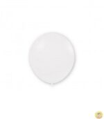 Малки кръгли балони пастел- бяло