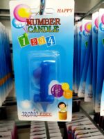 свещички за рожден ден мини Нощна Фиеста Кашонът