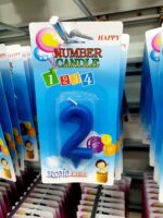 свещички за рожден ден мини Нощна Фиеста Кашонът