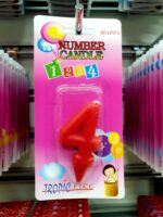 свещички за рожден ден мини Нощна Фиеста Кашонът