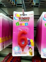 свещички за рожден ден мини нощна Фиеста Кашонът