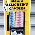 свещички за торта с негаснещ пламък Нощна Фиеста Кашонът