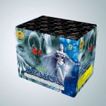 Пиробатерия Демон с 35 изстрела магазин за фойерверки Кашонът