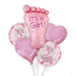балони фолио балони бебе момиче