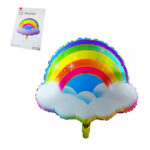 Балон фолио дъга Нощна фиеста Кашонът