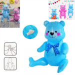 Балон фолио Мече с подвижни крачета Нощна фиеста Кашонът