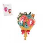 Балон от фолио букет Нощна фиеста Кашонът