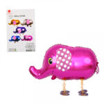 Фолиев балон под формата на слон Нощна фиеста Кашонът