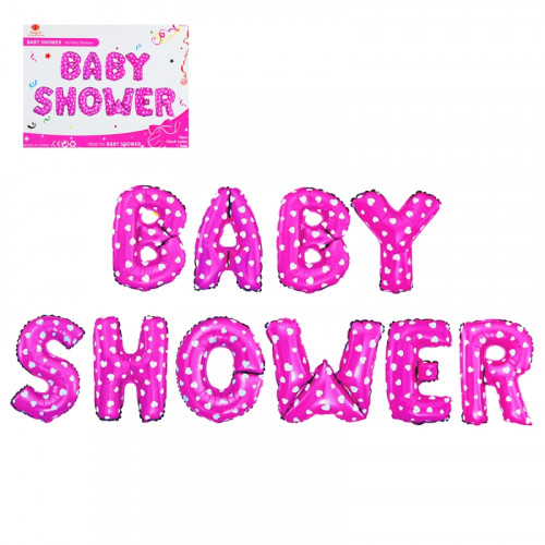 Фолиевбалоннапис"BABY SHOWER" Нощна фиеста Кашонът