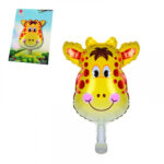 Фолиев балон Жираф нощна фиеста кашонът