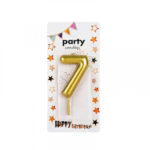 Парти свещичка - цифра/злато,сребро/ - Image 8