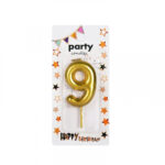 Парти свещичка - цифра/злато,сребро/ - Image 10