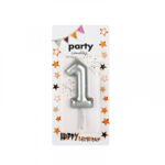 Парти свещичка - цифра/злато,сребро/ - Image 12