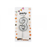 Парти свещичка - цифра/злато,сребро/ - Image 14