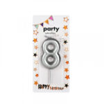 Парти свещичка - цифра/злато,сребро/ - Image 19