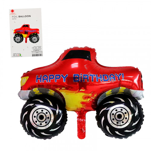 Фолиев балон джип Нощна фиеста Кашонът