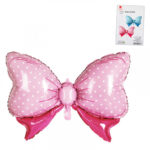 Фолиев балон "Пандела"/розова и синя/ - Image 2