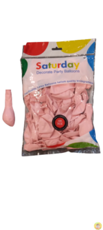 балони Макарон бебешко розово Нощна фиеста Кашонът