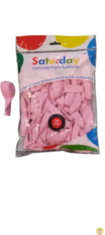 Балони Макарон млечно розово Нощна фиеста Кашонът