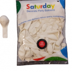 Балони Макарон бяло Нощна фиеста Кашонът