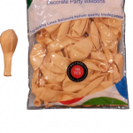 балони Макарон латекс цвят праскова Нощна фиеста Кашонът