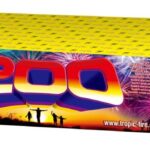 фойерверки пиробатерия 200 изстрела Нощна фиеста Кашонът