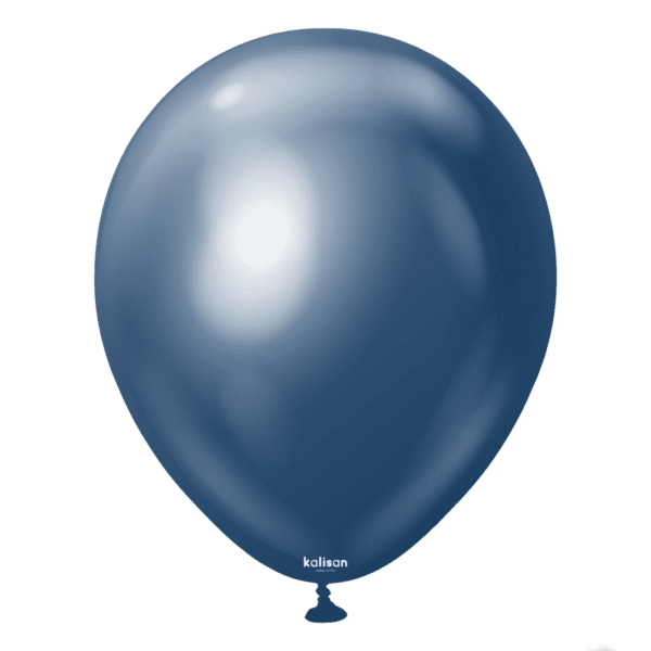Kalisan кръгъл тъмносин хром балони18", 1 бр.