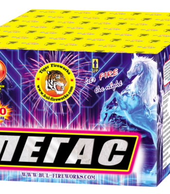 Пиробатерия Пегас фойерверки заря Нощна фиеста Кашонът